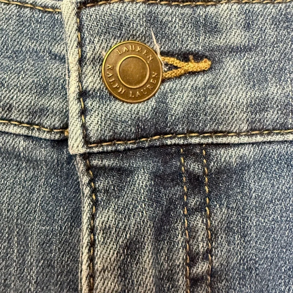 Lauren Ralph Lauren Women's Premier Straight Denim Jeans Comfort Fit Stretch‎ 10